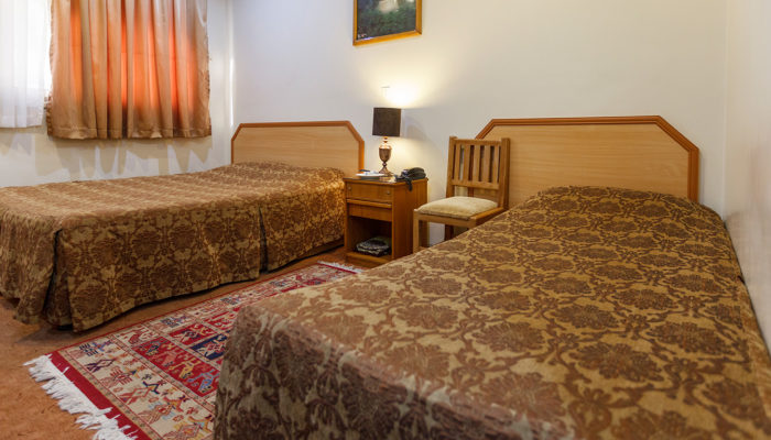 اتاق دو تخته توئین هتل ساسان شیراز